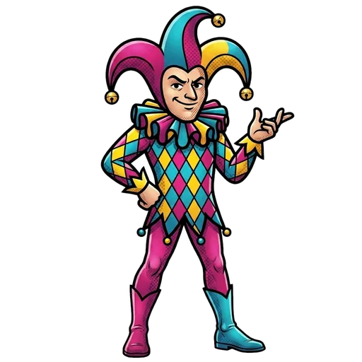 Le personnage Joker de BAM Quiz